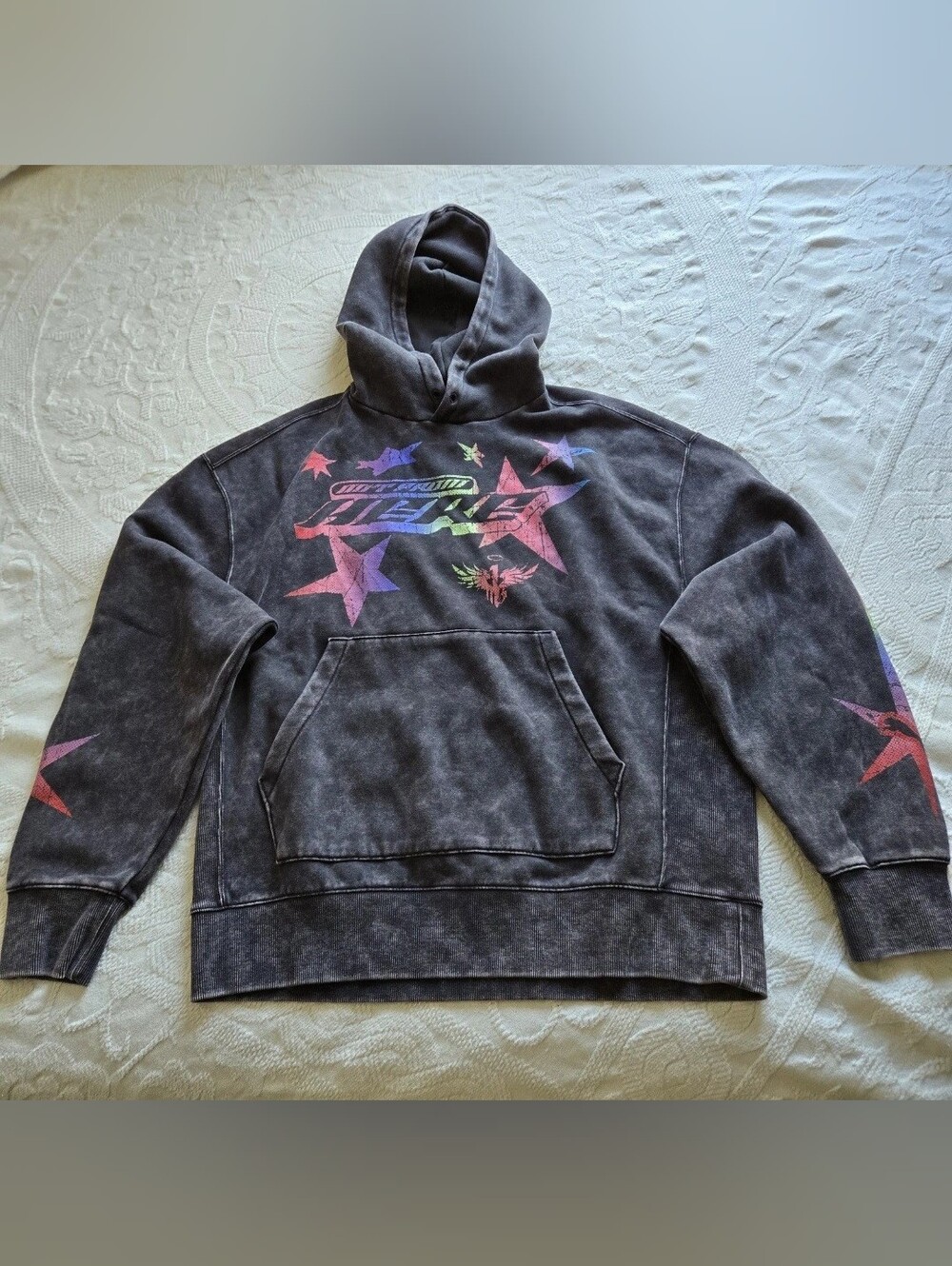 Puma x LAMELO Hooded Black with Rainbow Star Graphic